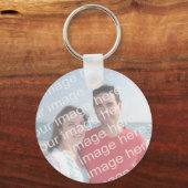 トップ10賞！フォトキーチェーン キーホルダー (正面)