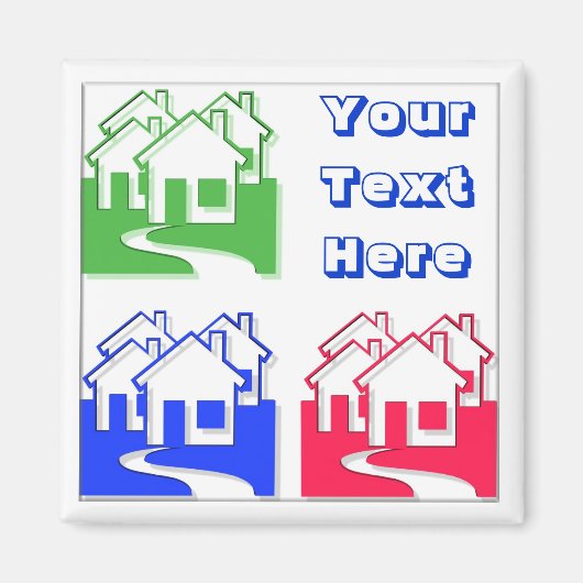 トップ10賞!住宅用磁石 マグネット (正面)