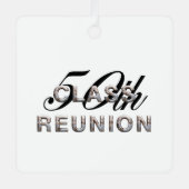 トップ50クラス懇親会メタルオーナメント メタルオーナメント (正面)