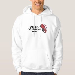 トップ・ギア リライアント・ロビン Oh No I've Crashed It パーカ