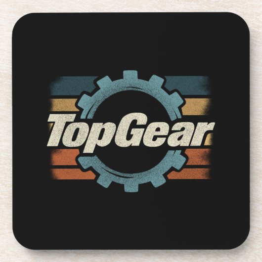 トップ・ギア レトロ ヴィンテージ コースター (正面)