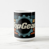 トップ・ギア レトロ ヴィンテージ コーヒーマグカップ (中央)