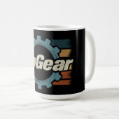 トップ・ギア レトロ ヴィンテージ コーヒーマグカップ (正面右)