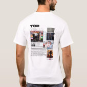 トップ・ギアTシャツ Tシャツ (裏面)