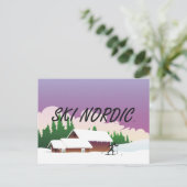トップ スキーノルディック ポストカード (スタンド正面)