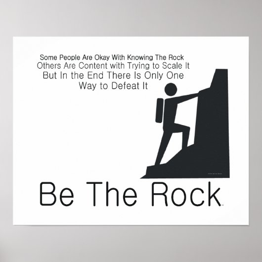 トップ・ビー・ザ・ロック ポスター (正面)