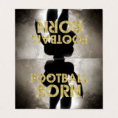 トップ フットボール生まれ 名刺 (外部フラット)