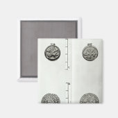 トップ:レメースのユーリッシュ・コイン マグネット (正面/裏面)