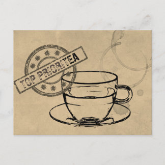トップPrioritea ポストカード