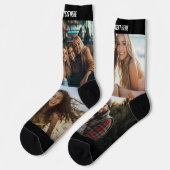 トップSにカスタム文字を付けたフォトコラージュを作成 ソックス (左)