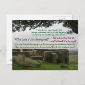 トッ熱狂するプで攪拌:Wuthing Heights Site ポストカード (正面/裏面)