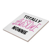 トッ素晴らしトニーピンクTシャツ&ギフト タイル (側面)