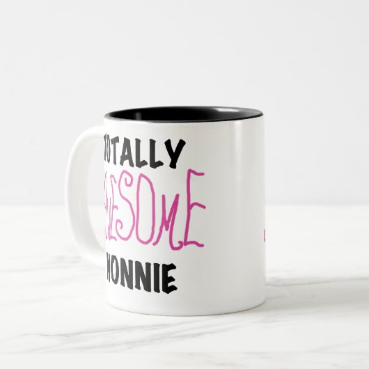 トッ素晴らしトニーピンクTシャツ&ギフト ツートーンマグカップ (正面左)