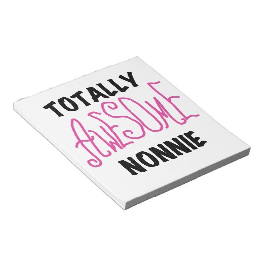 トッ素晴らしトニーピンクTシャツ&ギフト ノートパッド (アングル)