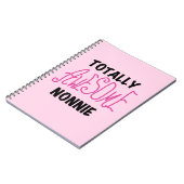 トッ素晴らしトニーピンクTシャツ&ギフト ノートブック (左側)