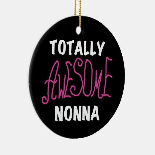 トッ素晴らしトノーナピンクTシャツとギフト セラミックオーナメント (右)