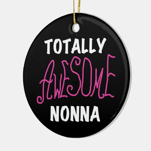 トッ素晴らしトノーナピンクTシャツとギフト セラミックオーナメント (左)