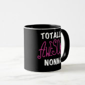 トッ素晴らしトノーナピンクTシャツとギフト マグカップ (正面右)