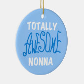 トッ素晴らしトノーナブルーTシャツ&ギフト セラミックオーナメント (右)