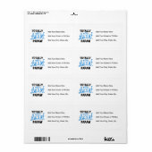 トッ素晴らしトピードTシャツとギフト ラベル (フルシート)