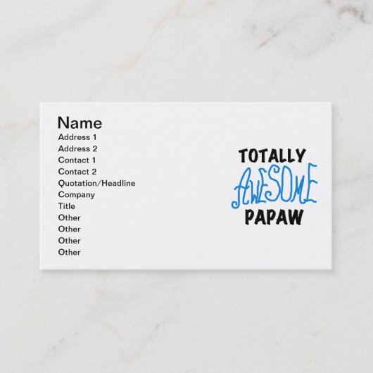 トッ素晴らしトピードTシャツとギフト 名刺 (正面)