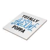 トッ素晴らしトリーポッパTシャツとギフト タイル (側面)