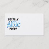 トッ素晴らしトリーポッパTシャツとギフト 名刺 (裏面)