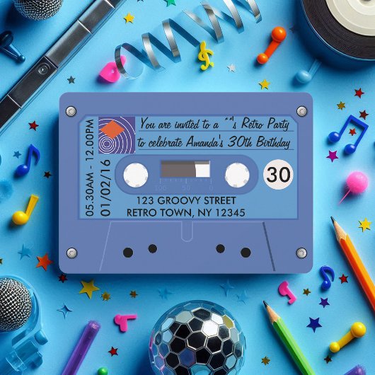 トッ素晴らしトレトロ誕生会パーソナライズされた 招待状