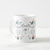 トテカラフルムデザイン コーヒーマグカップ (正面左)