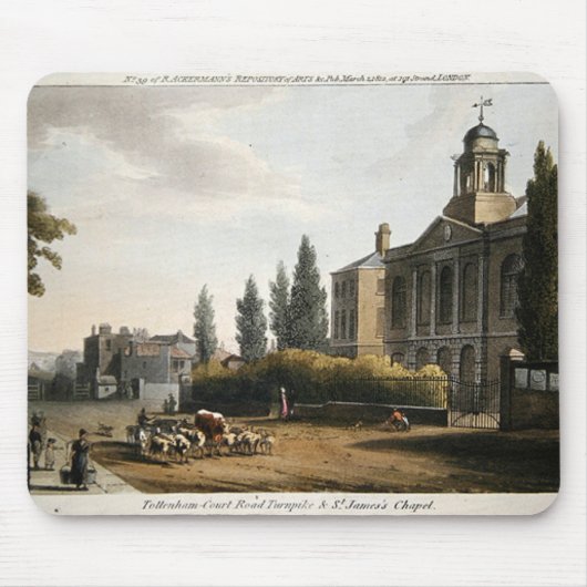 トテナム裁判所の道のターンパイク マウスパッド (正面)