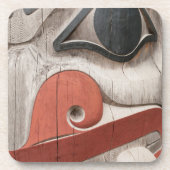 トテムポールアット拝田伝統センターミュージアム コースター (正面)