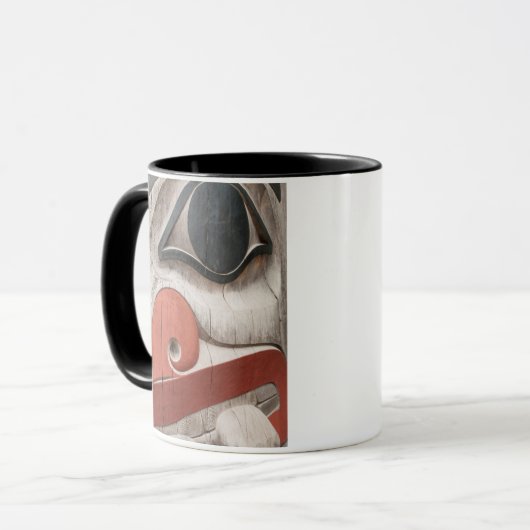 トテムポールアット拝田伝統センターミュージアム マグカップ (正面左)