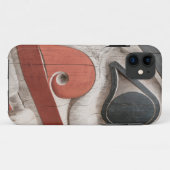 トテムポールアット拝田伝統センターミュージアム Case-Mate iPhoneケース (裏面(横))