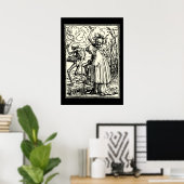 トテンタンツ、マカーブルのダンス（ホルベイン） ポスター (ホームオフィス)