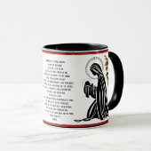 トトゥスカトリック祈りの言葉教皇ヨハネ・ポール マグカップ (正面右)