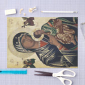 トトコス正教会のキリスト教のアイコン 薄葉紙 (クラフト)