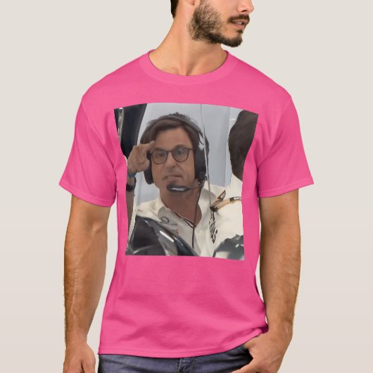 トト・ウォルフ Tシャツ (正面)