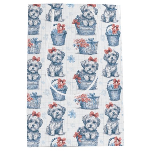 トト、オズの魔法使い ミディアムペーパーバッグ (正面)