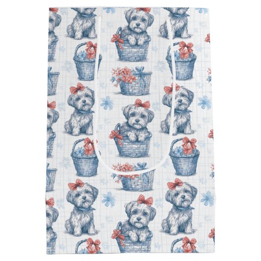 トト、オズの魔法使い ミディアムペーパーバッグ (裏面)