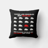 トドス・ロス・アニマル・ソン・イグアレス2 クッション (裏面)