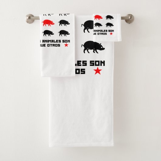 トドス・ロス・アニマル・ソン・イグアレス2 バスタオルセット (インサイチュ)