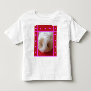 トドラーギニアピグハートTシャツ トドラーTシャツ