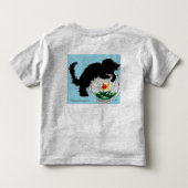 トドラーズTシャツキャットウィーンフィッシュボウル トドラーTシャツ (裏面)