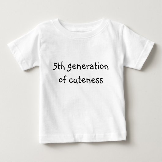 トドラーラッフルTシャツ ベビーTシャツ (正面)