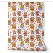 トドラー向けのかわいいカピバラ壁紙 壁紙 (ほどく)