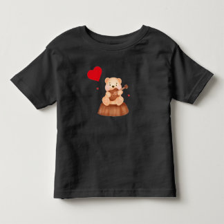 トドラー向け高品質ジャージーTシャツ トドラーTシャツ