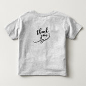 トドラー用 極薄天竺Tシャツ トドラーTシャツ (裏面)