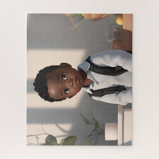 トドラー誕生日 ジグソーパズル (縦)