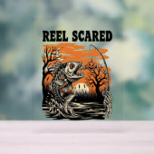 トドラー魚釣りハロウィーン アクリルサイン (ニュートラル)