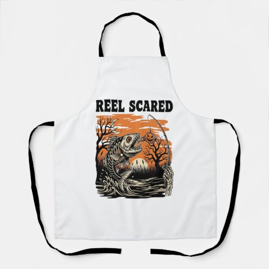 トドラー魚釣りハロウィーン エプロン (正面)